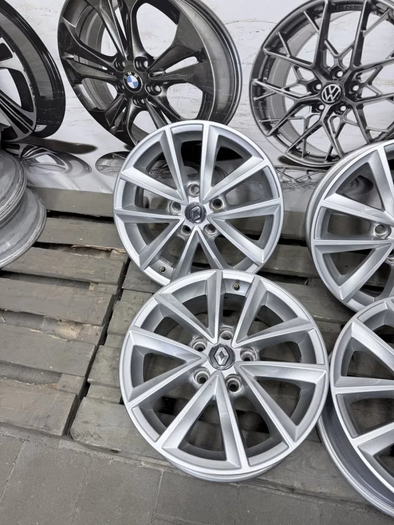 Диски литі 5/114.3/16  Reno Megan R Zoe 2 Captur Clio Kadjar — фото 2