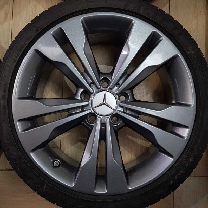 Диски Mercedes R18 5x112 A B CLA GLE EQV class W177 W246 W447 Vito — фото 3