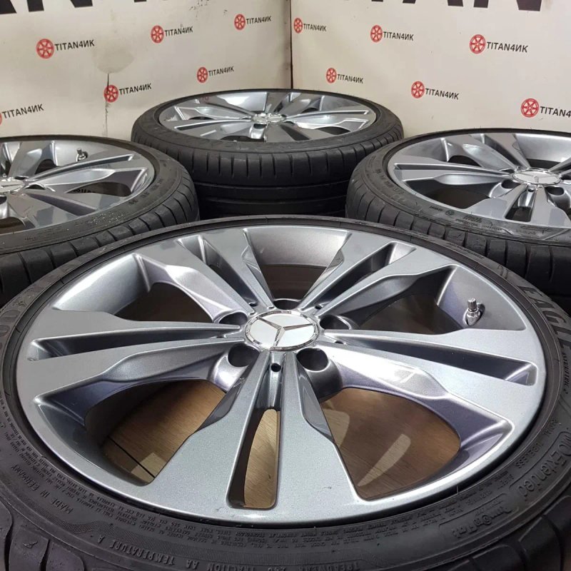 Диски Mercedes R18 5x112 A B CLA GLE EQV class W177 W246 W447 Vito — фото 6