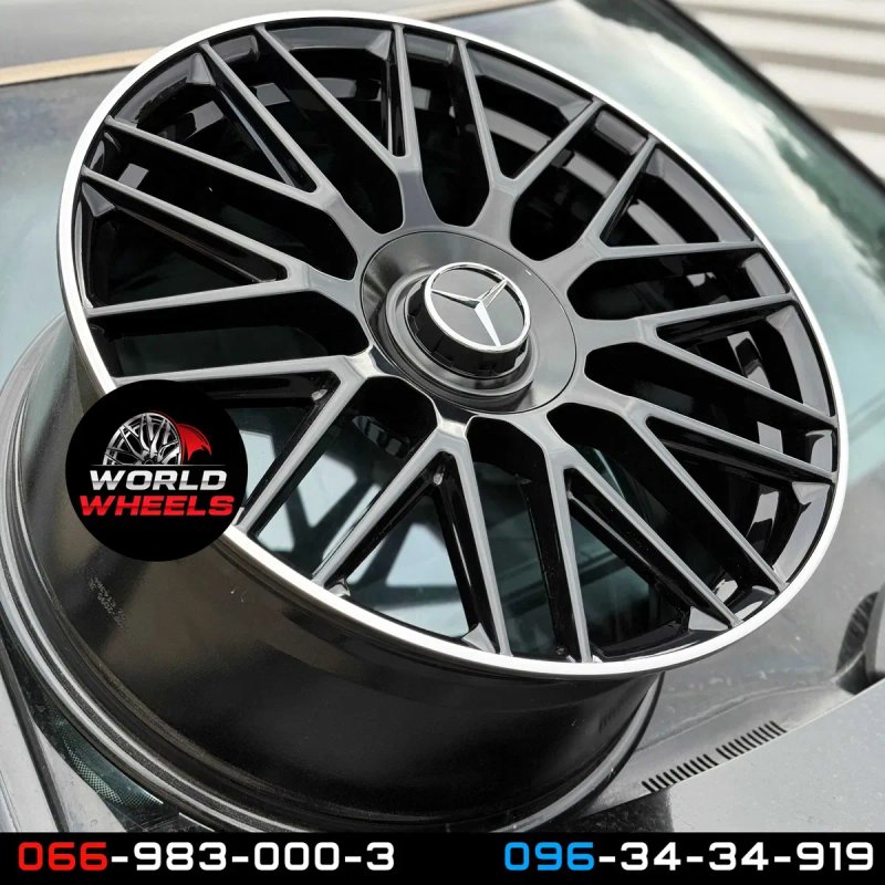 Диски Mercedes R20 5x112 EQS EQE EQC CLS S AMG w213 212 GlS GLE Glk W221 W222 W223 — фото 5