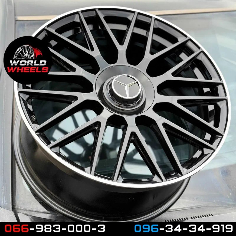 Диски Mercedes R20 5x112 EQS EQE EQC CLS S AMG w213 212 GlS GLE Glk W221 W222 W223 — фото 7