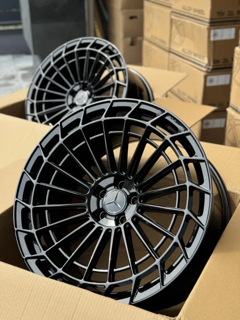 Диски MERCEDES R20 R21 5/112 w222 w223 r20 диски glc gle w213 w214 — фото 6