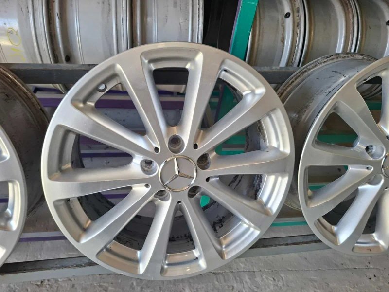 Диски Мерседес 5/112 R17 7,5J ET40 Mersedes E-Klass W-213 401 1300. — фото 5