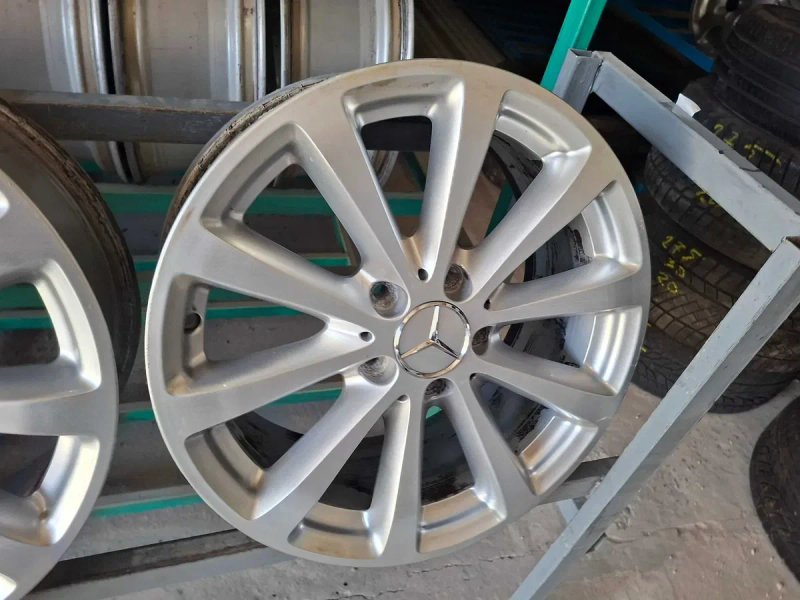 Диски Мерседес 5/112 R17 7,5J ET40 Mersedes E-Klass W-213 401 1300. — фото 6