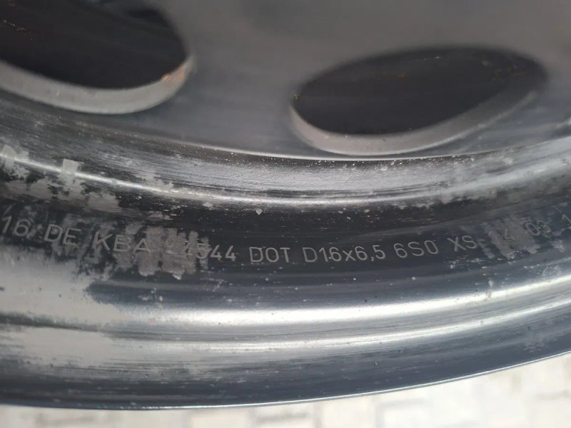 Диски металеві Фольцваген Т5 5/120 R16 6,5J EТ51 . — фото 8