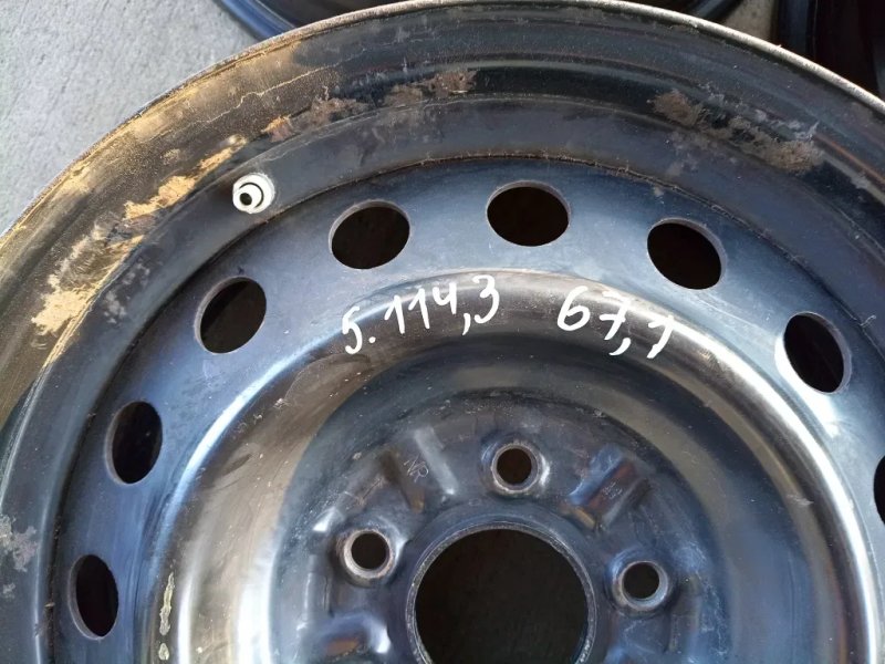 ДИСКИ (металеві) р16 5х114,3 toyota/lexus/ kia/mitsubishi/hyundai — фото 6