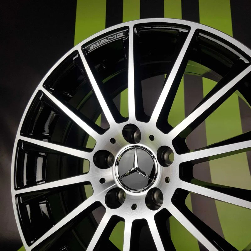 Диски На Авто R17 5x112 AMG Mercedes VITO C-class W203 W204 W205 E-class W210 W211 W212 W213 CLK SLK АМГ Мерседес 17 — фото 3