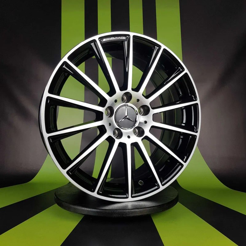 Диски На Авто R17 5x112 AMG Mercedes VITO C-class W203 W204 W205 E-class W210 W211 W212 W213 CLK SLK АМГ Мерседес 17 — фото 5