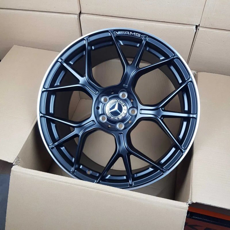 Диски На Авто R19 5x112 AMG Різноширокі Mercedes CLS W212 W213 W205 W205 W221 W222 GLC Мерседес Р19 АМГ — фото 2