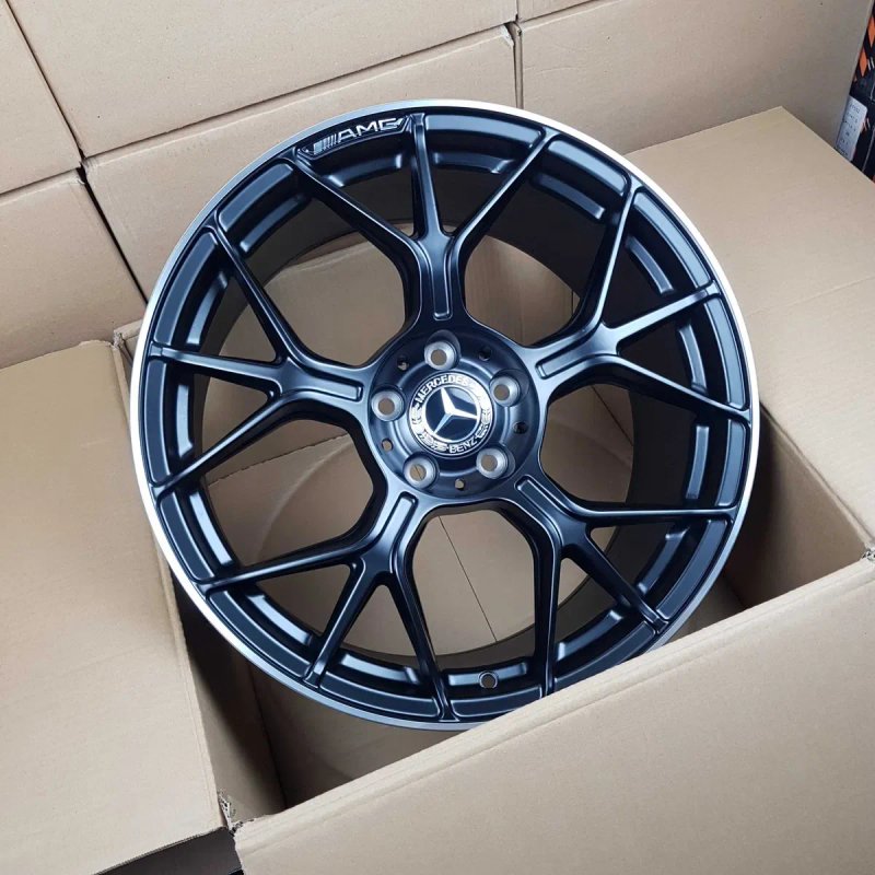 Диски На Авто R19 5x112 AMG Різноширокі Mercedes CLS W212 W213 W205 W205 W221 W222 GLC Мерседес Р19 АМГ — фото 3