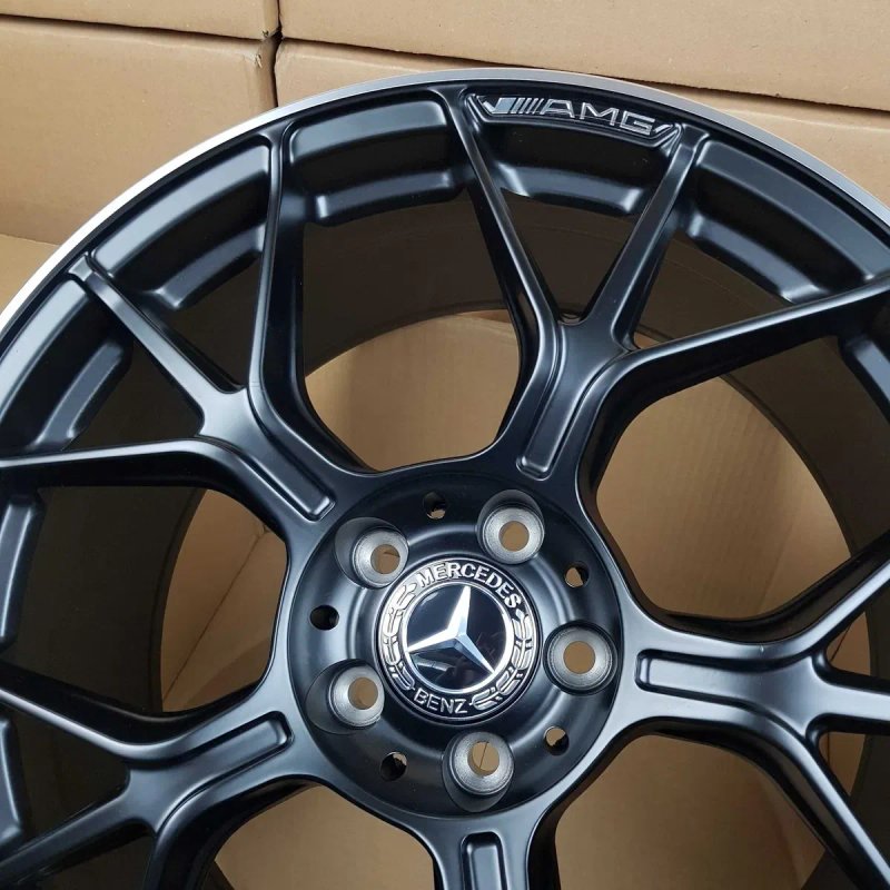 Диски На Авто R19 5x112 AMG Різноширокі Mercedes CLS W212 W213 W205 W205 W221 W222 GLC Мерседес Р19 АМГ — фото 5