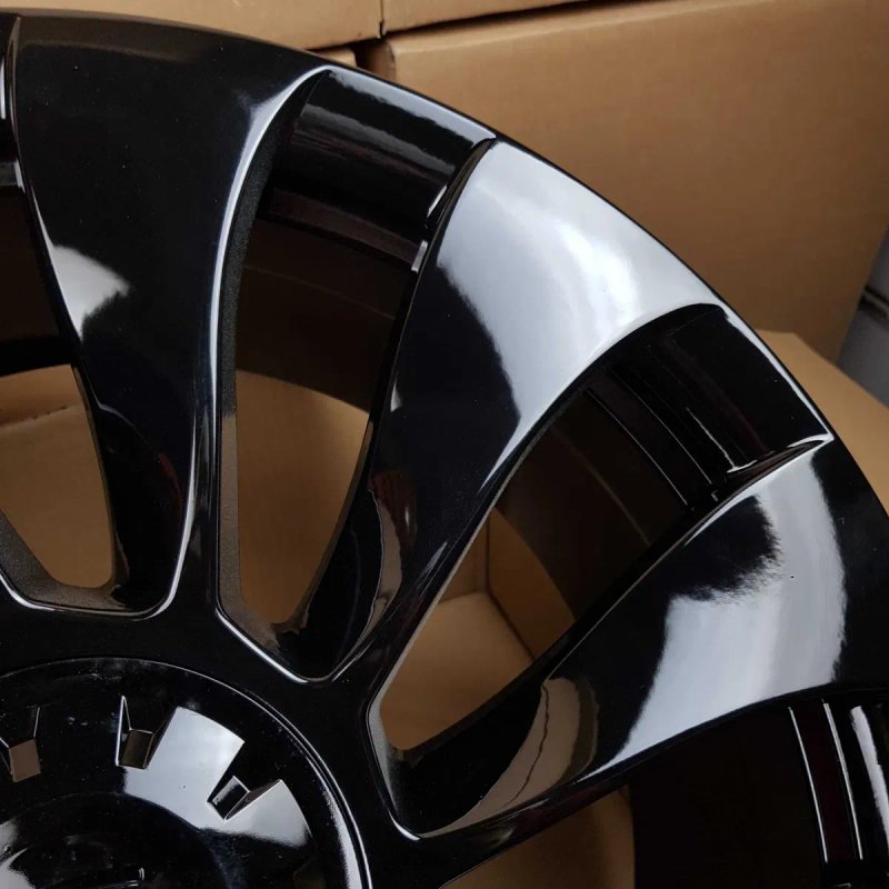 Диски На Авто R20 5x114.3 Tesla Model Y Model 3 Тесла Чорні Глянцеві — фото 6