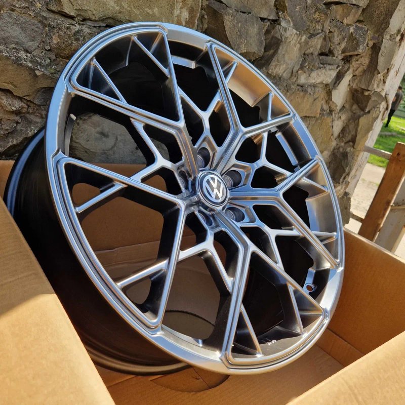 Диски НОВІ R19 Volkswagen 5x112 Tiguan Phaeton Seat Audi Q7 E-tron Q3 Q5 A5 A7 — фото 3