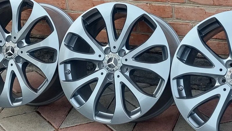 Диски ОРИГІНАЛ Mercedes R18 5x112 ET38 J8,0 ЦО:66,6 мм ЯК НОВІ  !!! Привезені з Нідерландів — фото 2