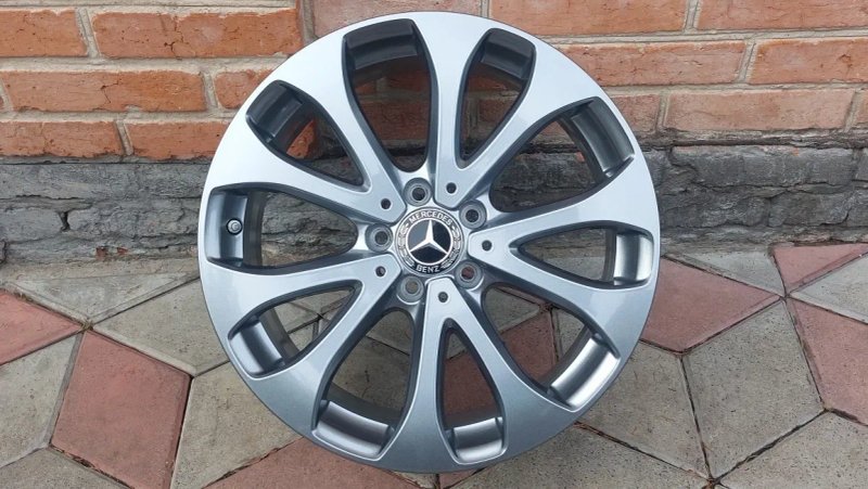 Диски ОРИГІНАЛ Mercedes R18 5x112 ET38 J8,0 ЦО:66,6 мм ЯК НОВІ  !!! Привезені з Нідерландів — фото 7