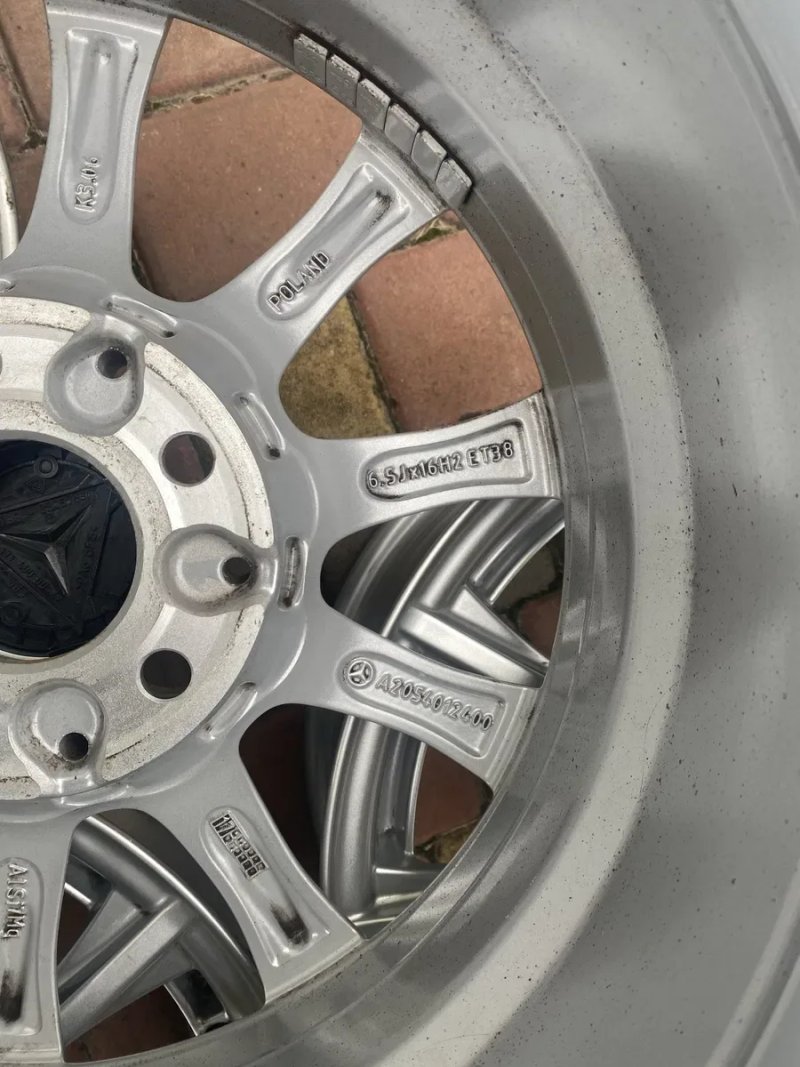 Диски R16 5-112 6.5J ET38 DIA66.6мм. MERCEDES/VW/AUDI/SKODA — фото 8