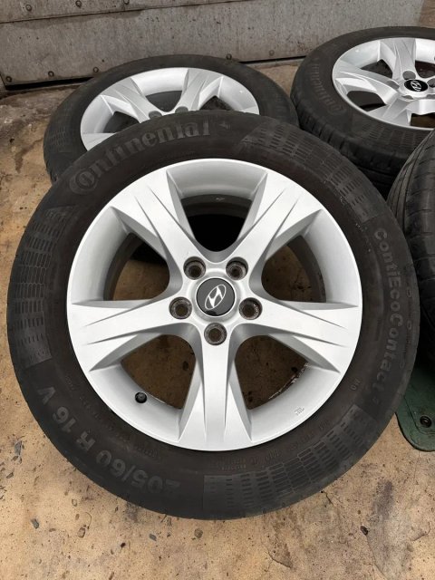 Диски R16 5/114,3 +Літні шини Hyundai Kona Ioniq Kia Niro Soul Ceed