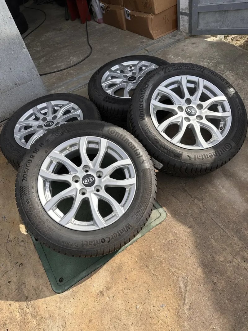 Диски R16 5/114,3  +Зимові шини Hyundai Kona Ioniq Kia Niro Soul Ceed — фото 2