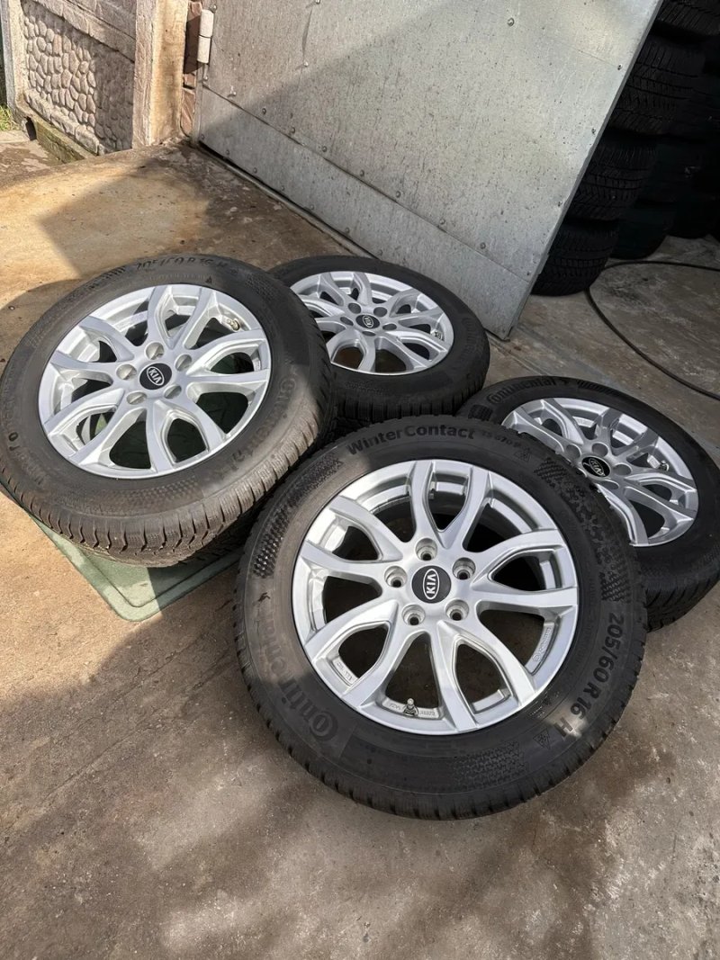 Диски R16 5/114,3  +Зимові шини Hyundai Kona Ioniq Kia Niro Soul Ceed — фото 3