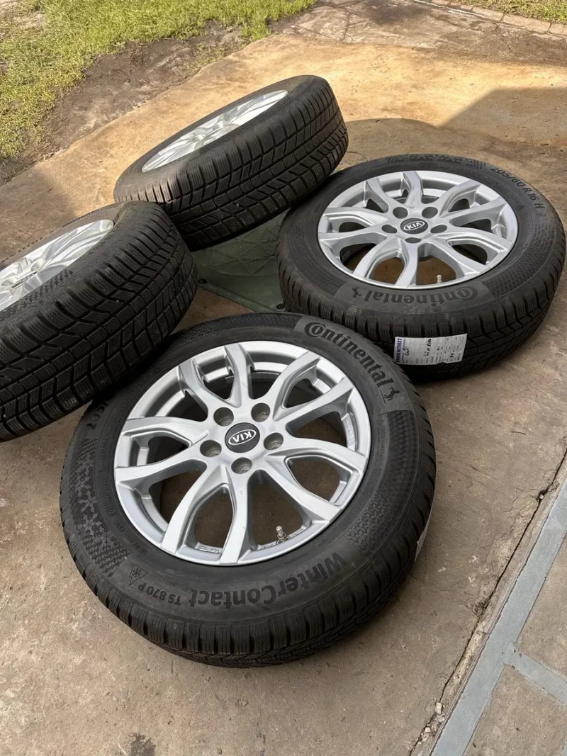 Диски R16 5/114,3  +Зимові шини Hyundai Kona Ioniq Kia Niro Soul Ceed — фото 4