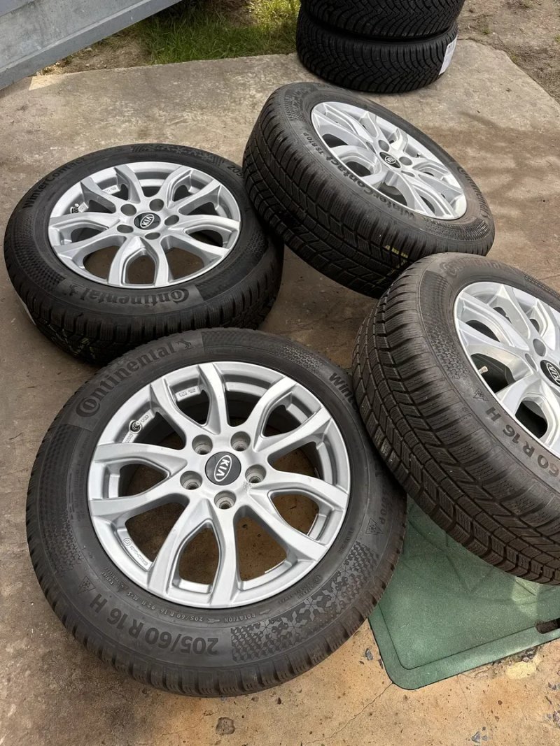 Диски R16 5/114,3  +Зимові шини Hyundai Kona Ioniq Kia Niro Soul Ceed — фото 5
