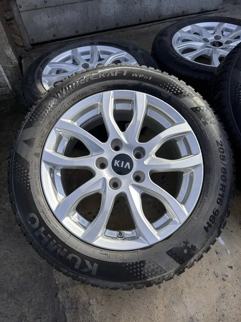 Диски R16 5/114,3  +Зимові шини Hyundai Kona Ioniq Kia Niro Soul Ceed — фото 7