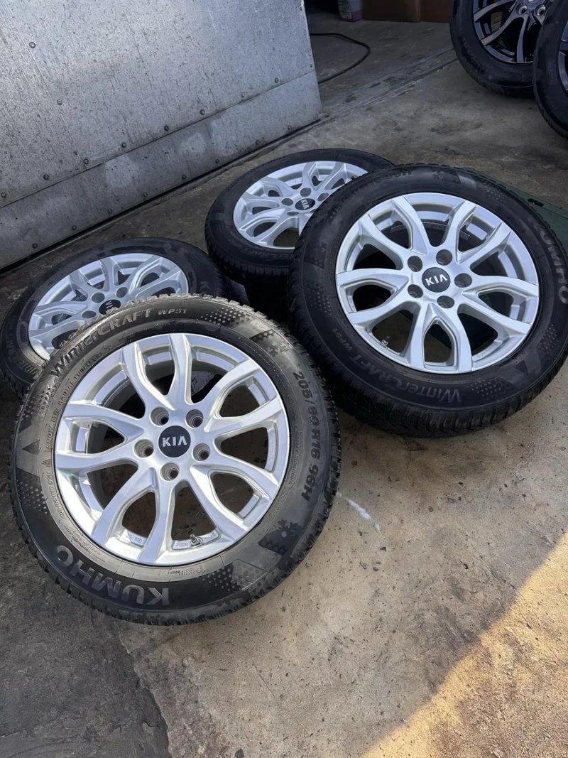 Диски R16 5/114,3  +Зимові шини Hyundai Kona Ioniq Kia Niro Soul Ceed — фото 8
