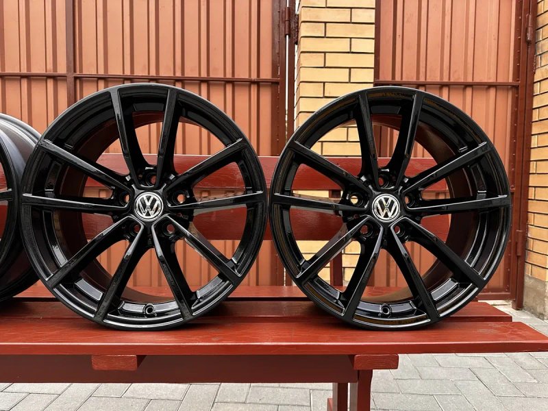 Диски R17 5.112 ET30 7,5J фольксваген тігуан ауді s-line a3 а4 а5 а6 7 — фото 4