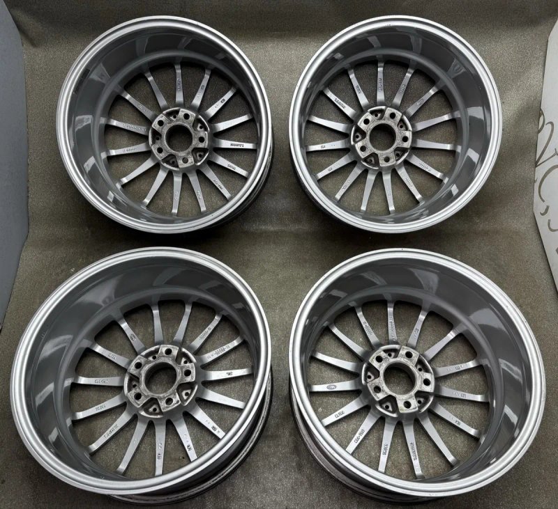 Диски R17 5 112 et35 J7.5 mercedes C E V class vito VW passat golf skoda титани — фото 6