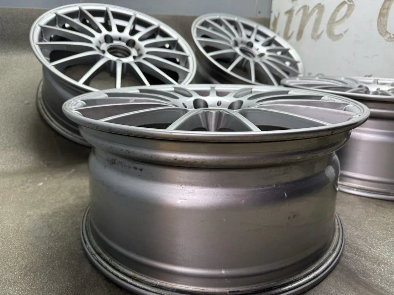 Диски R17 5 112 et35 J7.5 mercedes C E V class vito VW passat golf skoda титани — фото 8
