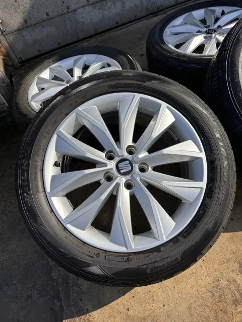 Диски R17 5/112 +Літні шини Seat Altea Ateca Exeo Leon Passat Golf