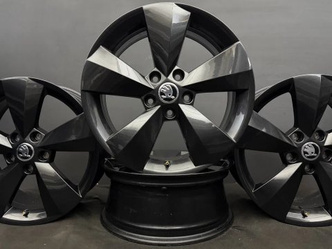 Диски R17 5x112 Et38 6.5J. Skoda Kodiaq Karoq Octavia A8 A7 A5 Superb Volkswagen Tiguan Passat B8 B7 B6 Jetta Golf Touran Caddy CC Audi Q3 Q2