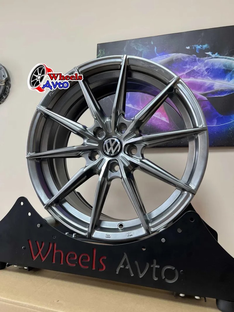 Диски R17 5x112 VW Golf Tiguan Jetta Passat Skoda Octavia AUDI A3 A4 A4 Q3 — фото 3
