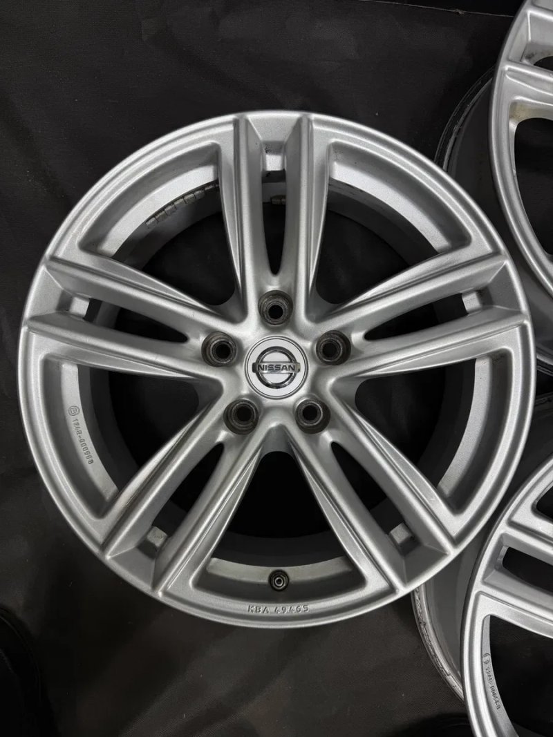 Диски R17 5x114.3 Et45 7J. Nissan Rogue X-Trail Qashqai Juke Altima Murano Renault Megane 3 4 Scenic Trafic Daster Talisman Kaptur Honda Acord Civic — фото 3