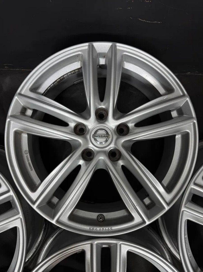 Диски R17 5x114.3 Et45 7J. Nissan Rogue X-Trail Qashqai Juke Altima Murano Renault Megane 3 4 Scenic Trafic Daster Talisman Kaptur Honda Acord Civic — фото 4
