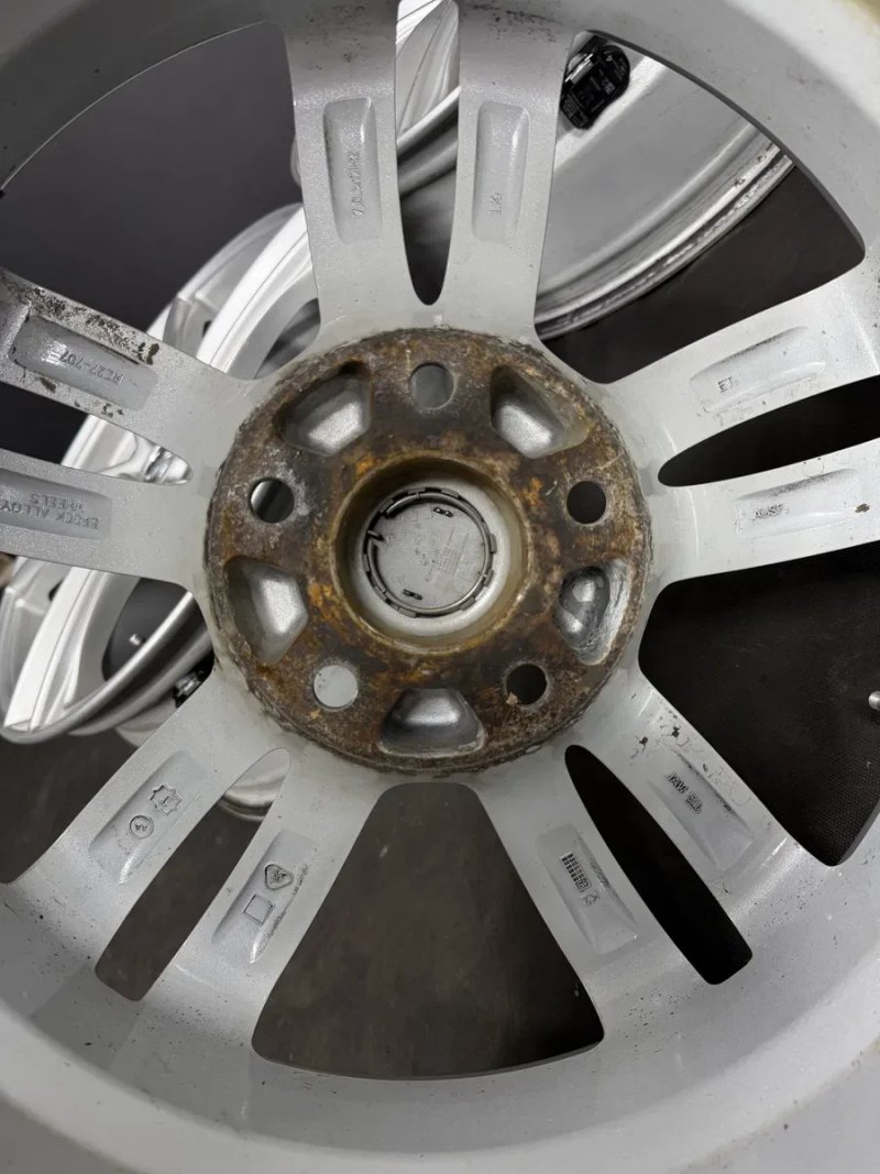 Диски R17 5x114.3 Et45 7J. Nissan Rogue X-Trail Qashqai Juke Altima Murano Renault Megane 3 4 Scenic Trafic Daster Talisman Kaptur Honda Acord Civic — фото 8