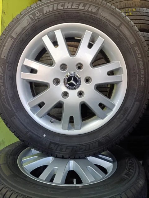 Диски r17 6 130 Mercedes Sprinter Volkswagen Crafter з шинами 235-60-17 Michelin