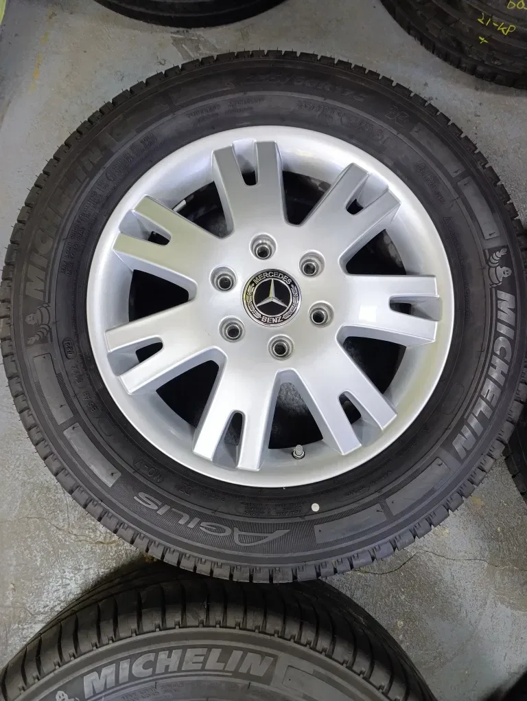 Диски r17 6 130 Mercedes Sprinter Volkswagen Crafter з шинами 235-60-17 Michelin — фото 7