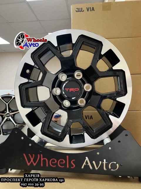 Диски R17 6x139,7 TRD Toyota Prado 120 150 GX Fj Cruiser Land 4Runner