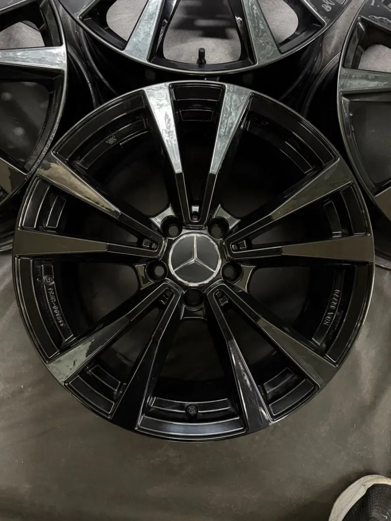 Диски R18 5x112 Et48 7.5J. Mercedes V-class Viano Vito W447 W206 W205 Volkswagen ID3 Golf GTI Jetta GLI Skoda VRS — фото 2