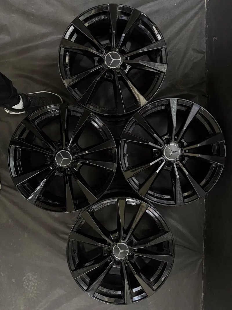 Диски R18 5x112 Et48 7.5J. Mercedes V-class Viano Vito W447 W206 W205 Volkswagen ID3 Golf GTI Jetta GLI Skoda VRS — фото 6