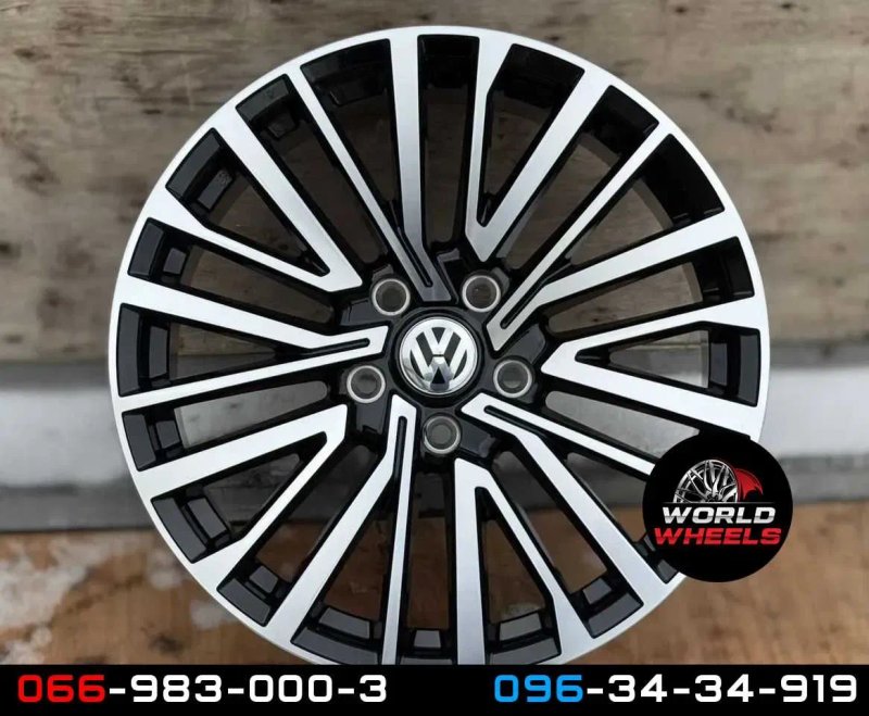 Диски R18 5x120 Volkswagen Amarok Crafter Transporter T5 T6 Touareg — фото 3