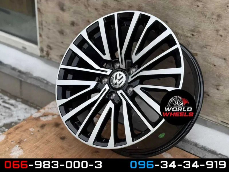 Диски R18 5x120 Volkswagen Amarok Crafter Transporter T5 T6 Touareg — фото 4