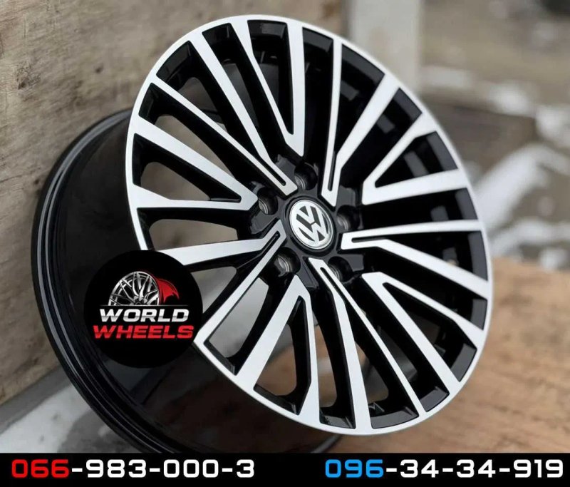 Диски R18 5x120 Volkswagen Amarok Crafter Transporter T5 T6 Touareg — фото 5