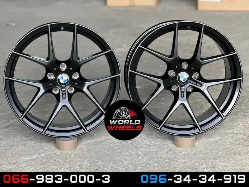 Диски R19 5x112 BMW G07 G06 G30 G11 G20 G05 G01 554m різноширокі — фото 3
