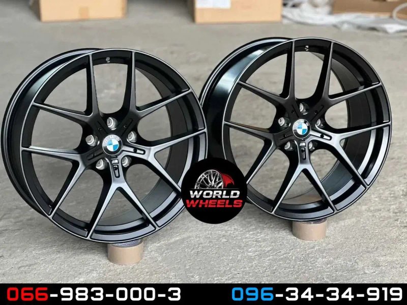Диски R19 5x112 BMW G07 G06 G30 G11 G20 G05 G01 554m різноширокі — фото 4