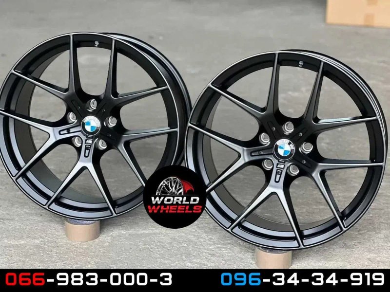 Диски R19 5x112 BMW G07 G06 G30 G11 G20 G05 G01 554m різноширокі — фото 6