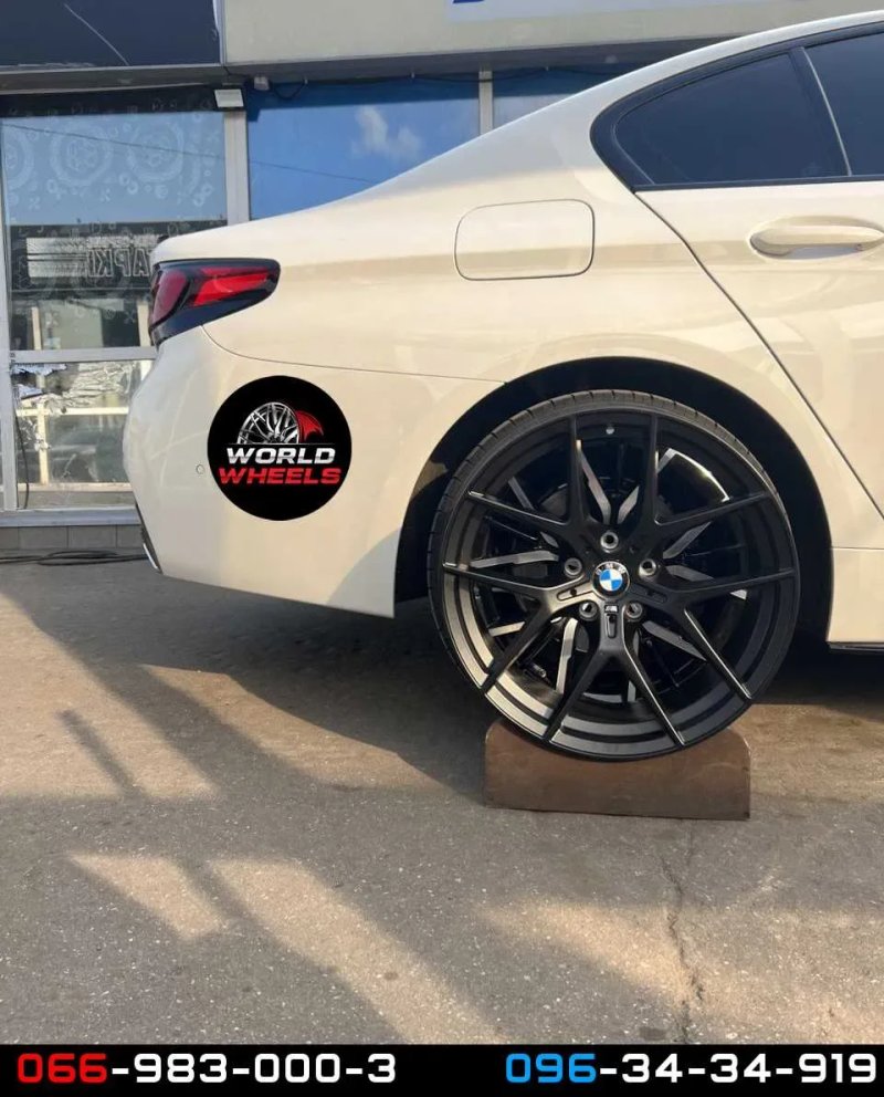 Диски R19 5x112 BMW G07 G06 G30 G11 G20 G05 G01 554m різноширокі — фото 7