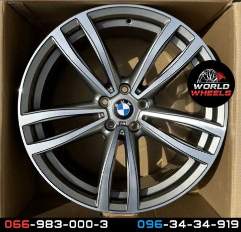 Диски R19 5x112 BMW G60 G12 G30 G31 G38 G01 G20 G21 G28 647m разноширокие