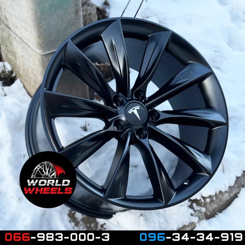 Диски R19 5x114.3 Tesla Model 3 Model Y тесла модел У 3 Perfomance — фото 4